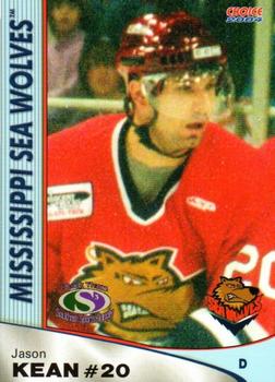 2003-04 Choice Mississippi Sea Wolves (ECHL) #20 Jason Kean Front
