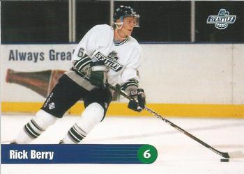 1996-97 Seattle Thunderbirds (WHL) #NNO Rick Berry Front
