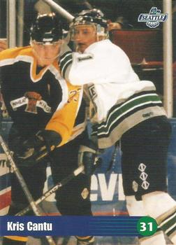 1996-97 Seattle Thunderbirds (WHL) #NNO Kris Cantu Front