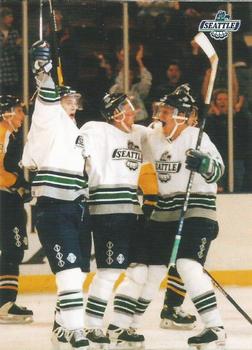 1996-97 Seattle Thunderbirds (WHL) #NNO T-Birds Through the Years Front