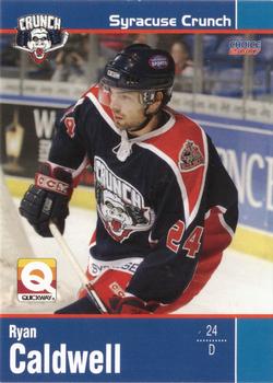 2006-07 Choice Syracuse Crunch (AHL) #17 Ryan Caldwell Front