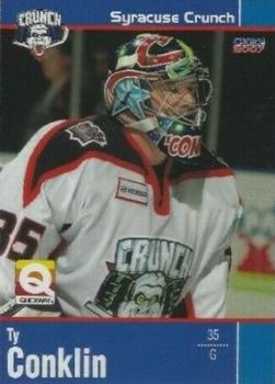 2006-07 Choice Syracuse Crunch (AHL) #24 Ty Conklin Front
