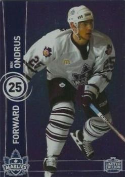 2006-07 Toronto Marlies (AHL) #20 Ben Ondrus Front