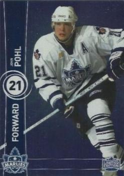 2006-07 Toronto Marlies (AHL) #22 Johnny Pohl Front