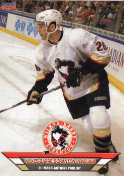 2006-07 Choice Wilkes-Barre/Scranton Penguins (AHL) #11 Marc-Antoine Pouliot Front