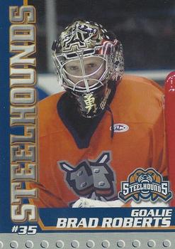 2006-07 Youngstown Steelhounds (CHL) #7 Brad Roberts Front