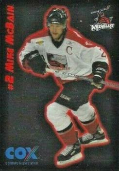 2006-07 Las Vegas Wranglers (ECHL) #NNO Mike McBain Front