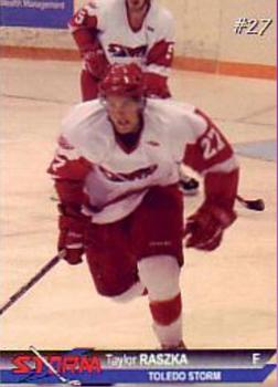 2006-07 Toledo Storm (ECHL) #13 Taylor Raszka Front