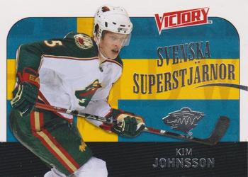 2009-10 Upper Deck Victory Swedish - Svenska Superstjarnor #SS12 Kim Johnsson Front