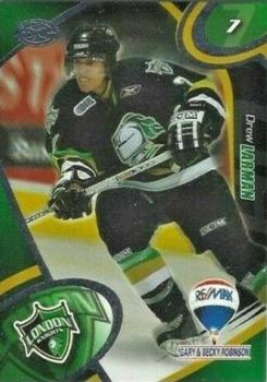 2004-05 Extreme London Knights (OHL) #16 Drew Larman Front