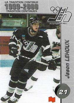 1999-00 Cartes, Timbres et Monnaies Sainte-Foy Hull Olympiques (QMJHL) #14 Jason Lehoux Front