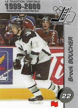 1999-00 Cartes, Timbres et Monnaies Sainte-Foy Hull Olympiques (QMJHL) #15 Brock Boucher Front