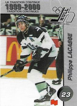 1999-00 Cartes, Timbres et Monnaies Sainte-Foy Hull Olympiques (QMJHL) #16 Philippe Lacasse Front