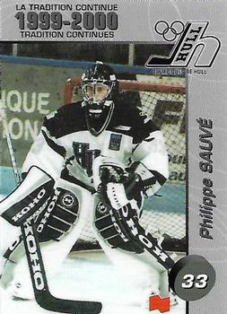 1999-00 Cartes, Timbres et Monnaies Sainte-Foy Hull Olympiques (QMJHL) #23 Philippe Sauve Front