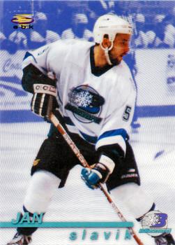 1998-99 EBK Huntington Blizzard (ECHL) #6 Jan Slavik Front