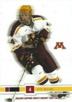 2007-08 Minnesota Golden Gophers (NCAA) #NNO Stu Bickel Front