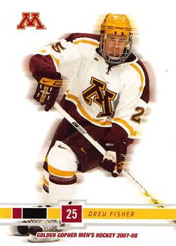 2007-08 Minnesota Golden Gophers (NCAA) #NNO Drew Fisher Front
