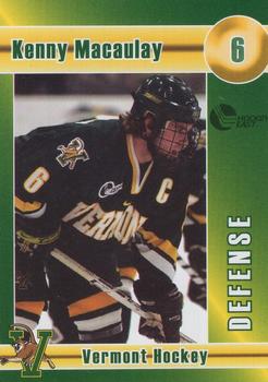 2006-07 L. Brown & Sons Vermont Catamounts (NCAA) #17 Kenny Macaulay Front