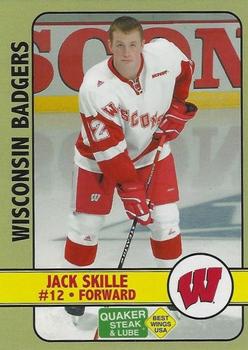 2006-07 Quaker Steak and Lube Wisconsin Badgers (NCAA) #NNO Jack Skille Front