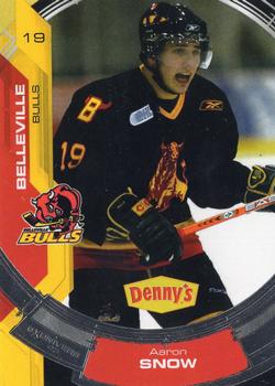 2006-07 Extreme Belleville Bulls (OHL) #11 Aaron Snow Front