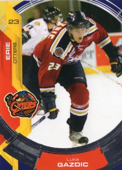 2006-07 Extreme Erie Otters (OHL) #7 Luke Gazdic Front
