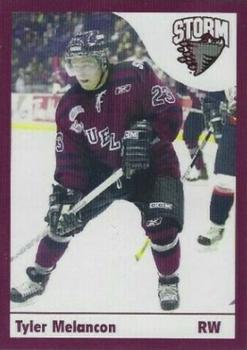 2006-07 M&T Printing Guelph Storm (OHL) #1-11 Tyler Melancon Front