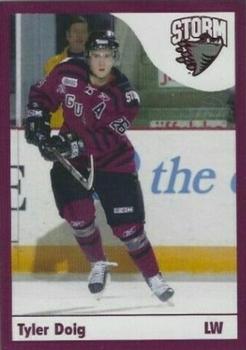 2006-07 M&T Printing Guelph Storm (OHL) #1-12 Tyler Doig Front