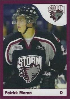 2006-07 M&T Printing Guelph Storm (OHL) #1-14 Patrick Moran Front