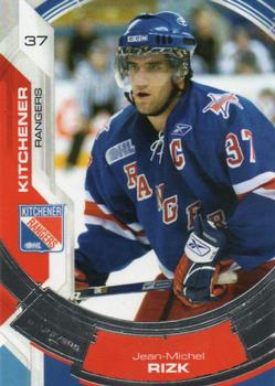 2006-07 Extreme Kitchener Rangers (OHL) #17 Jean-Michel Rizk Front