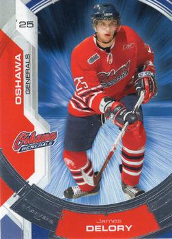 2006-07 Extreme Oshawa Generals (OHL) #21 James DeLory Front