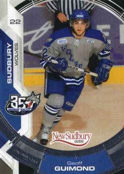 2006-07 Extreme Sudbury Wolves (OHL) #9 Geoff Guimond Front