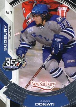 2006-07 Extreme Sudbury Wolves (OHL) #15 Justin Donati Front