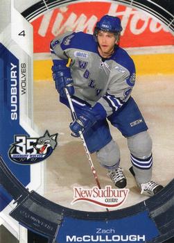 2006-07 Extreme Sudbury Wolves (OHL) #19 Zach McCullough Front