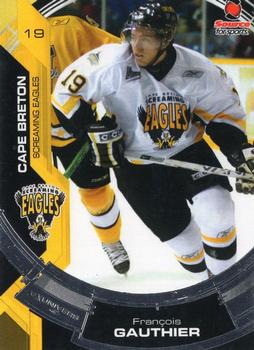 2006-07 Extreme Cape Breton Screaming Eagles (QMJHL) #15 Francois Gauthier Front