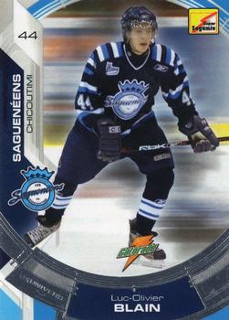 2006-07 Extreme Chicoutimi Sagueneens (QMJHL) #2 Luc-Olivier Blain Front