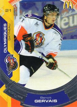 2006-07 Extreme Gatineau Olympiques (QMJHL) #16 Benoit Gervais Front