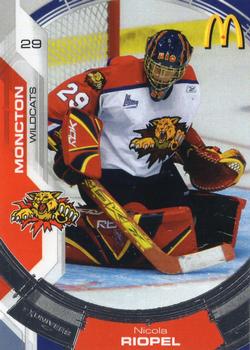 2006-07 Extreme Moncton Wildcats (QMJHL) #1 Nicola Riopel Front