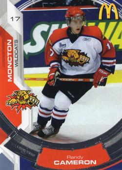 2006-07 Extreme Moncton Wildcats (QMJHL) #5 Randy Cameron Front