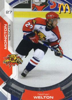 2006-07 Extreme Moncton Wildcats (QMJHL) #11 Nathan Welton Front