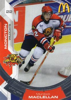 2006-07 Extreme Moncton Wildcats (QMJHL) #12 Murdock MacLellan Front