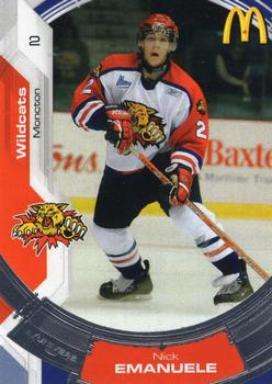 2006-07 Extreme Moncton Wildcats (QMJHL) #14 Nick Emmanuele Front