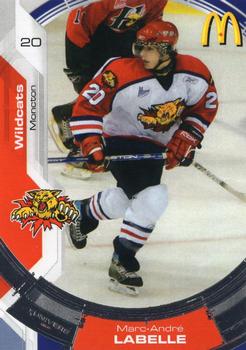 2006-07 Extreme Moncton Wildcats (QMJHL) #17 Marc-Andre Labelle Front