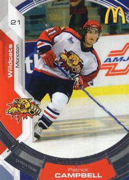 2006-07 Extreme Moncton Wildcats (QMJHL) #20 Pat Campbell Front