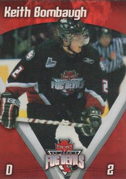 2006-07 St. John's Fog Devils (QMJHL) #5 Keith Bombaugh Front