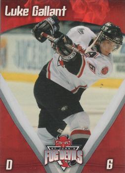 2006-07 St. John's Fog Devils (QMJHL) #11 Luke Gallant Front
