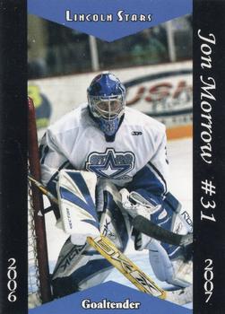 2006-07 Blueline Booster Club Lincoln Stars (USHL) #20 Jon Morrow Front