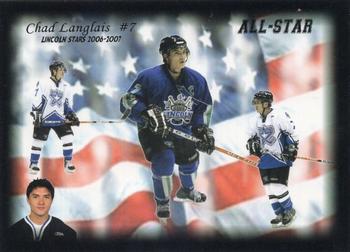 2006-07 Blueline Booster Club Lincoln Stars (USHL) Update #15-T Chad Langlais Front