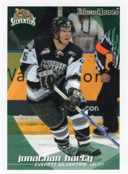2006-07 Grandstand Everett Silvertips (WHL) #NNO Jonathan Harty Front