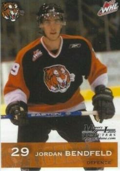 2006-07 Medicine Hat Tigers (WHL) #NNO Jordan Bendfeld Front