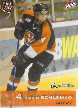 2006-07 Medicine Hat Tigers (WHL) #NNO David Schlemko Front
